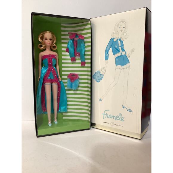 Vintage 2004 Barbie Francie Gold Label G8049 NRFB - Picture 1 of 11